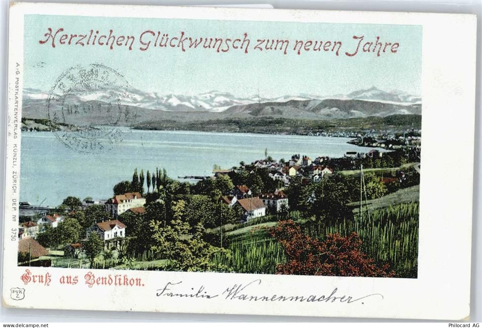 8802 Bendlikon Kilchberg ZH - Neujahr - 50698222