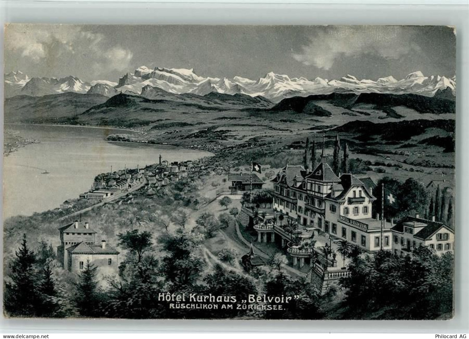 8803 Rüschlikon 1910 - Hotel Kurhaus Belvoir - 13110431