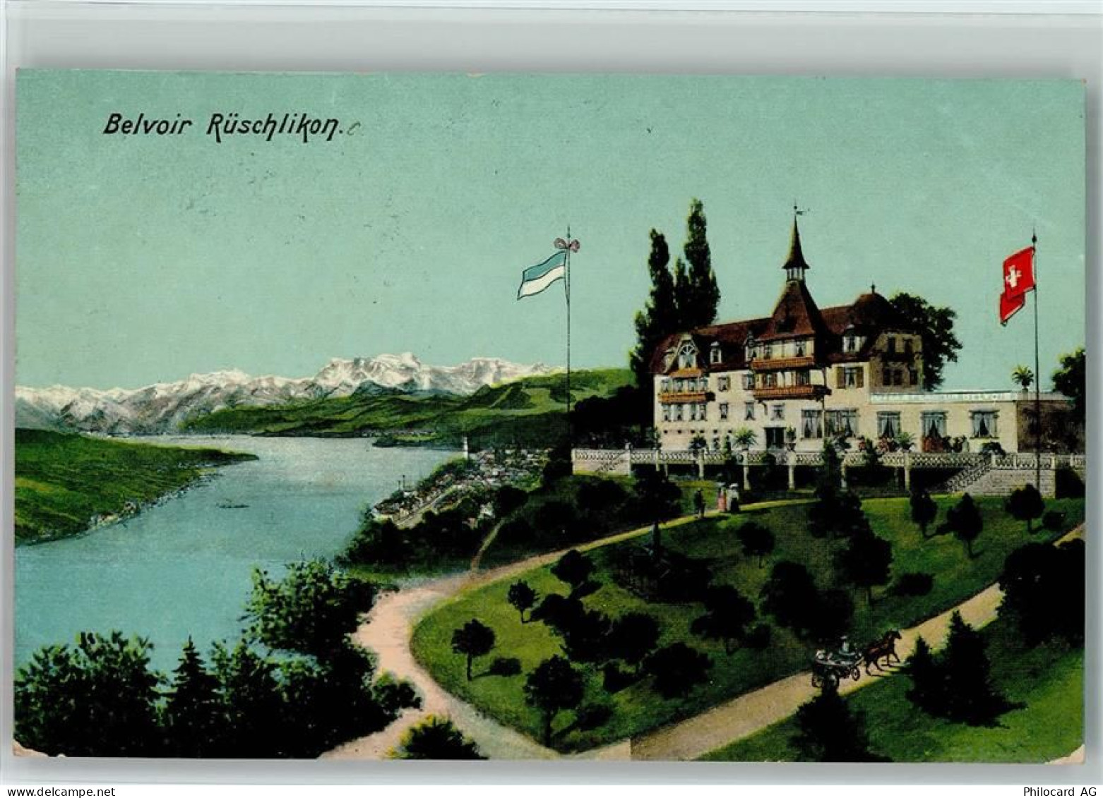 8803 Rüschlikon 1911 - Hotel Kurhaus Belvior - 13110430