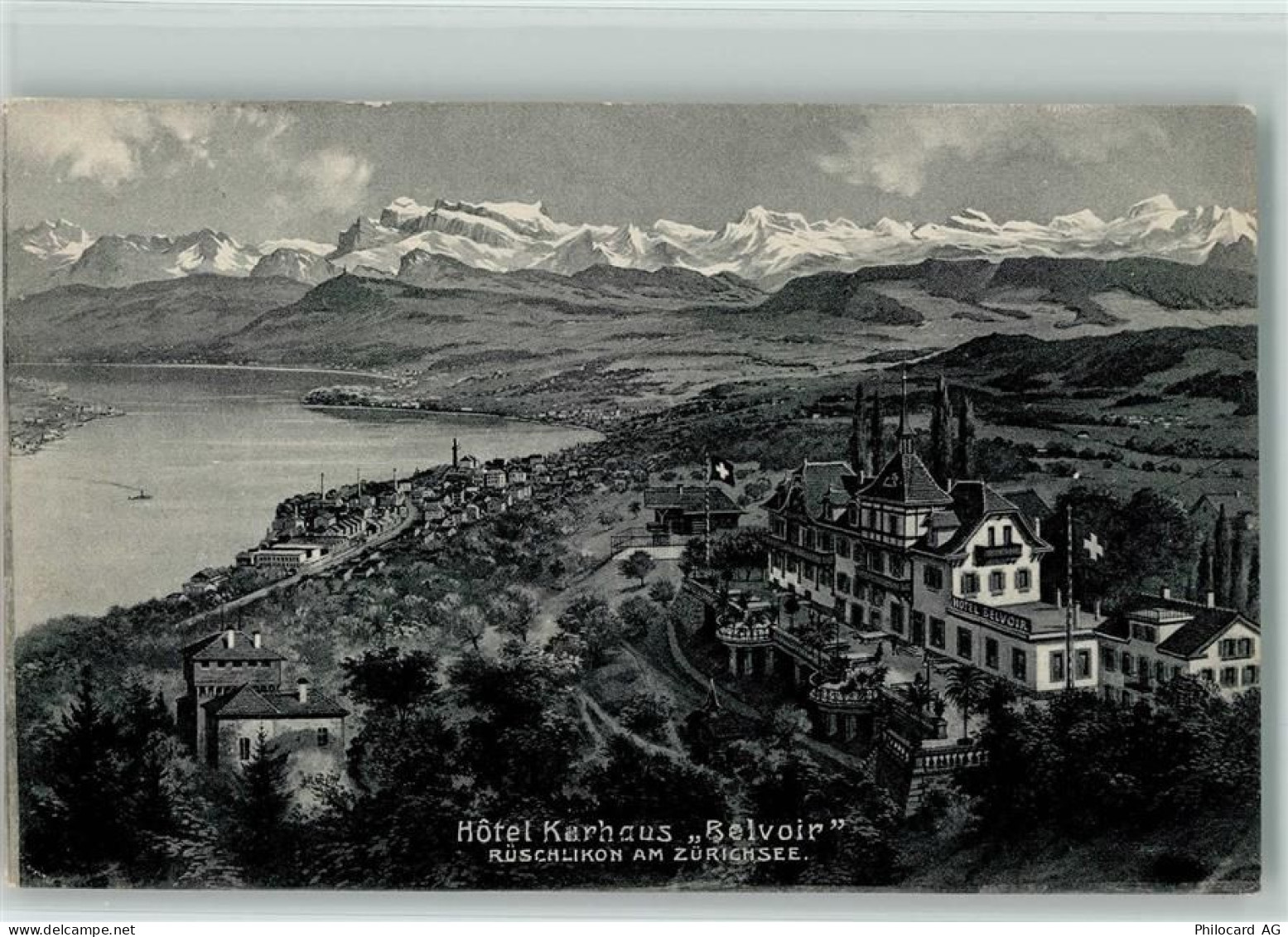 8803 Rüschlikon - 1914 Hotel Kurhaus Belvoir - 13113073