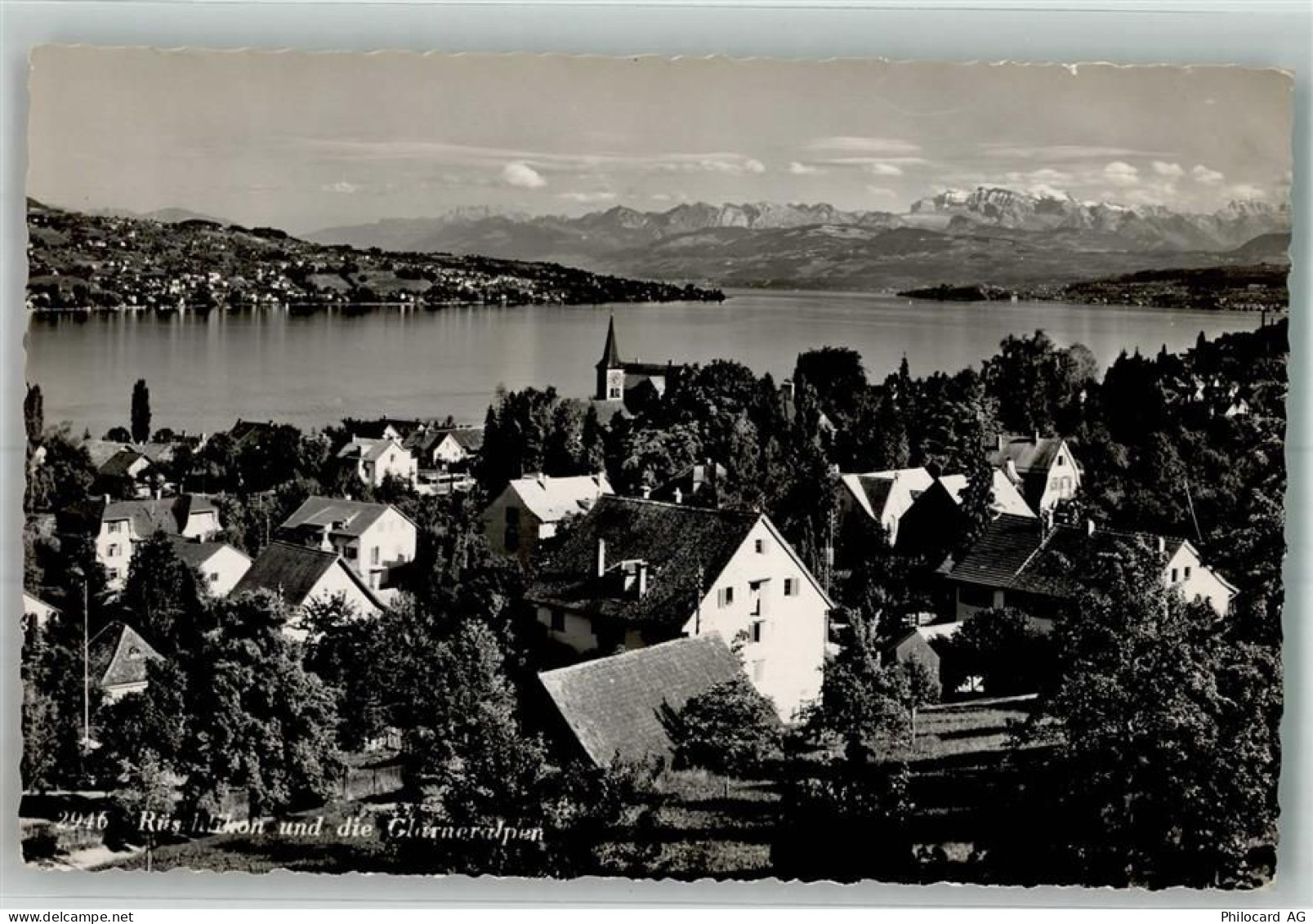 8803 Rüschlikon 1952 Foto AK - 38186033