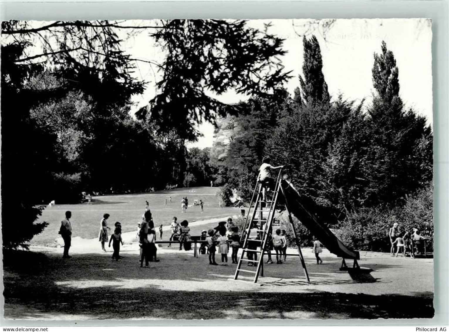 8803 Rüschlikon 1958 - Park im Güne Kinderspielplatz - 10298523