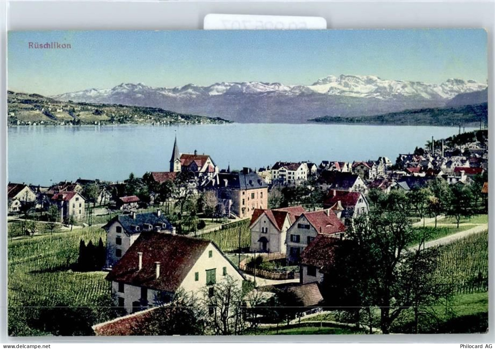 8803 Rüschlikon - Blick zum Zürichsee - 50925707