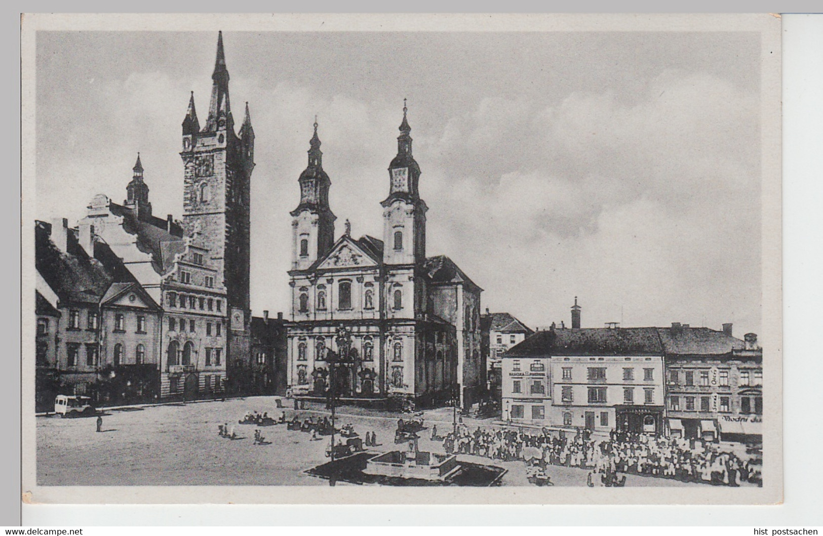 (88141) AK Klattau (Klatovy), Marktplatz 1943