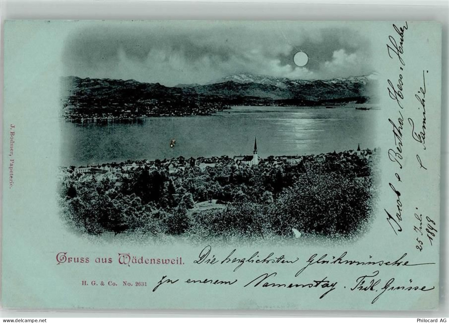 8820 Wädenswil 1898 Mondschein - 10741675