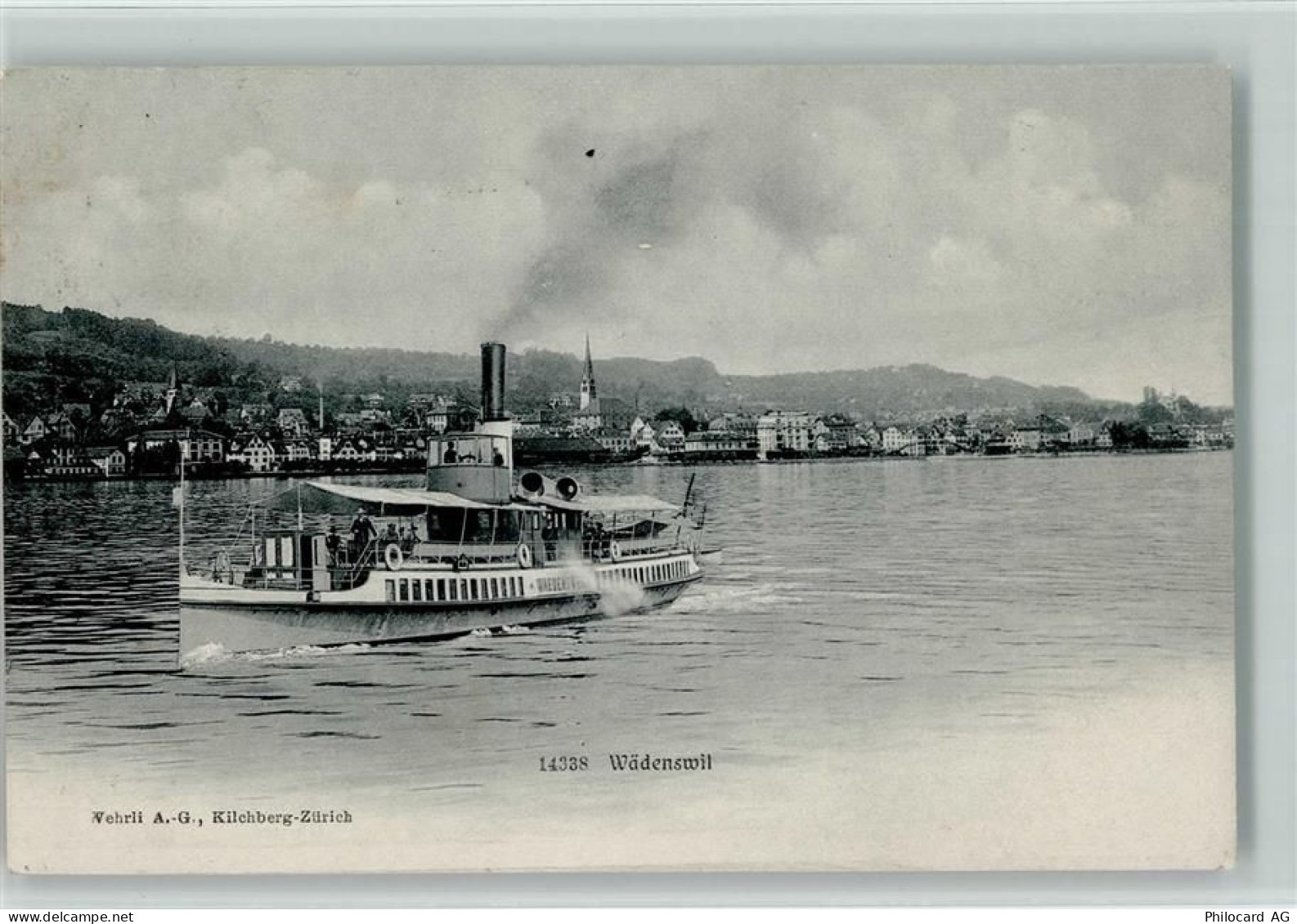 8820 Wädenswil - 1909 Dampfer Wädenswil - 13112215