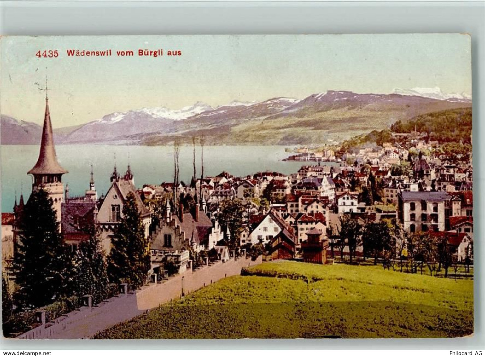 8820 Wädenswil 1913 - vom Bürgli aus - 10257101