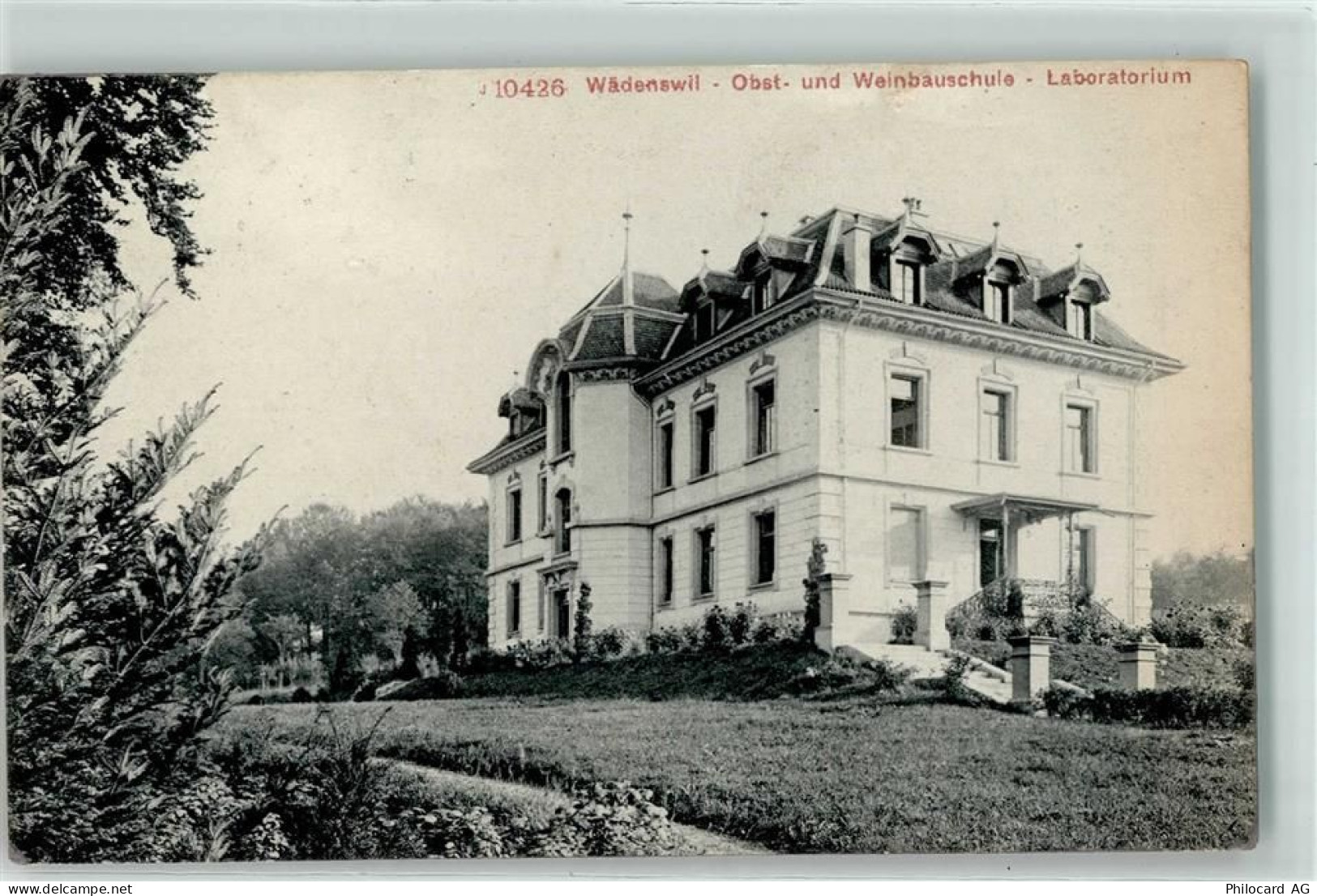 8820 Wädenswil - Obst und Weinbaumschule Laboratorium - 10623755