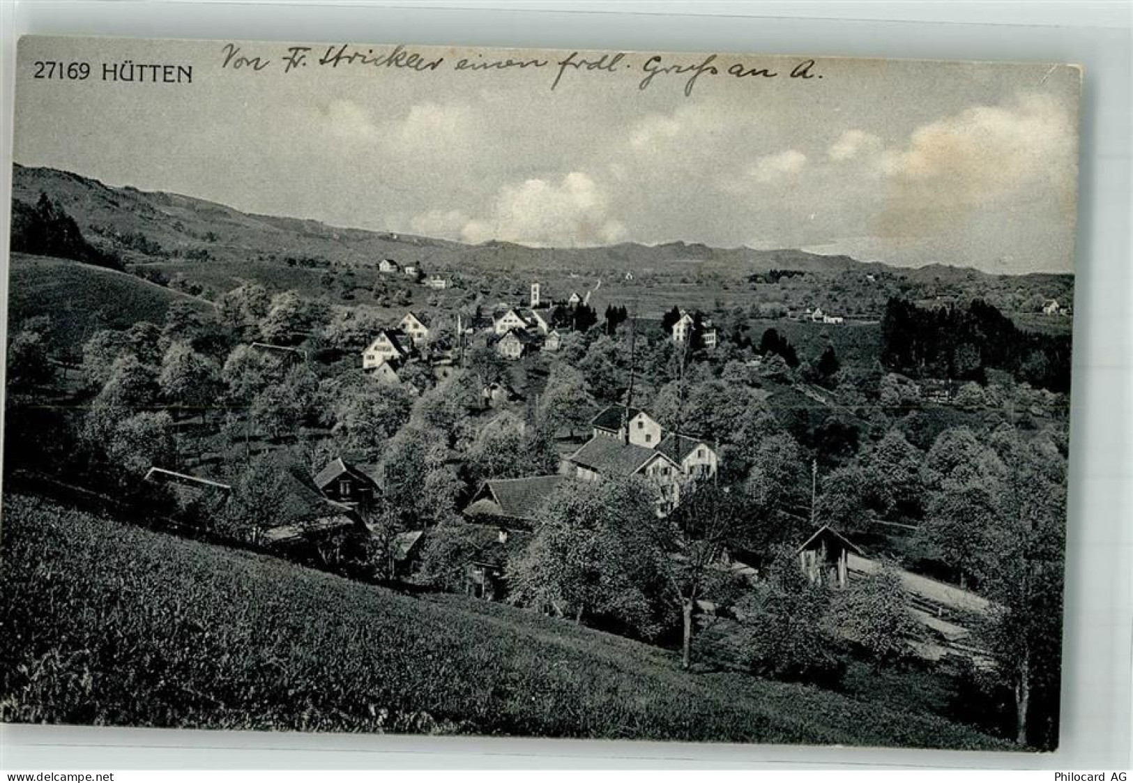 8825 Hütten 1916 Foto AK - 14000969