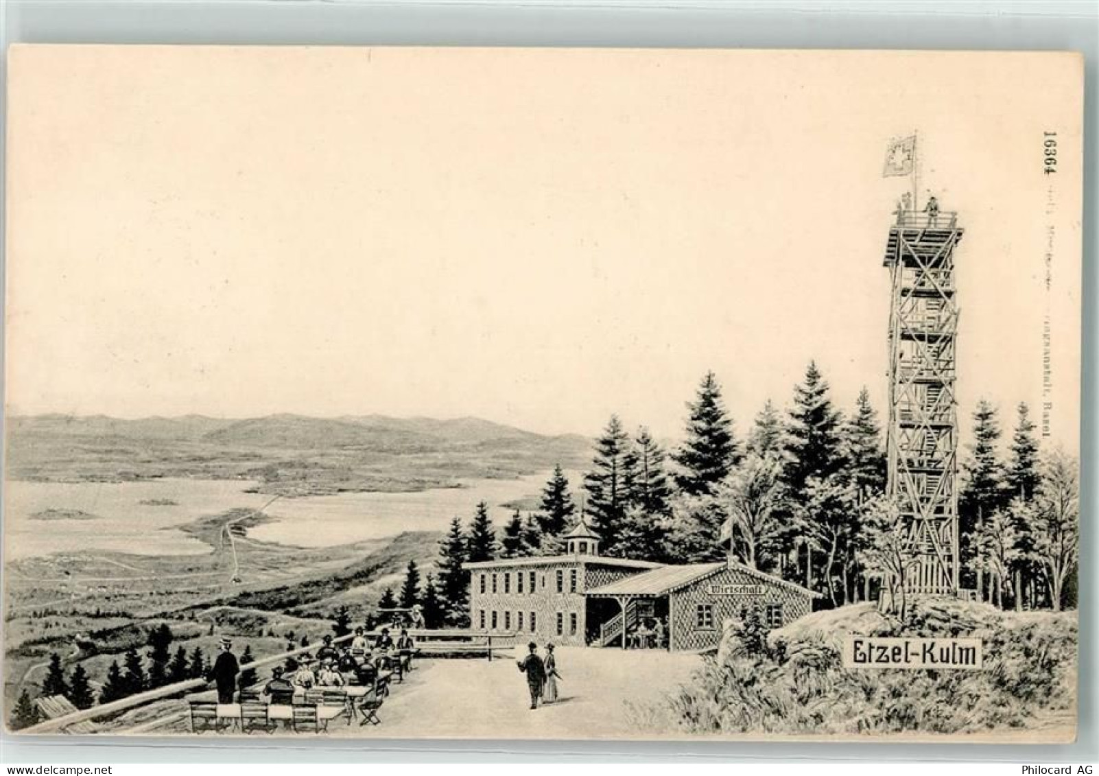 8835 Feusisberg 1904 - Aussichtsturm Etzel - 10622947