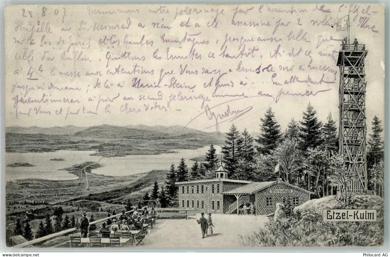 8835 Feusisberg 1907 - Etzel Kulm - 39405980