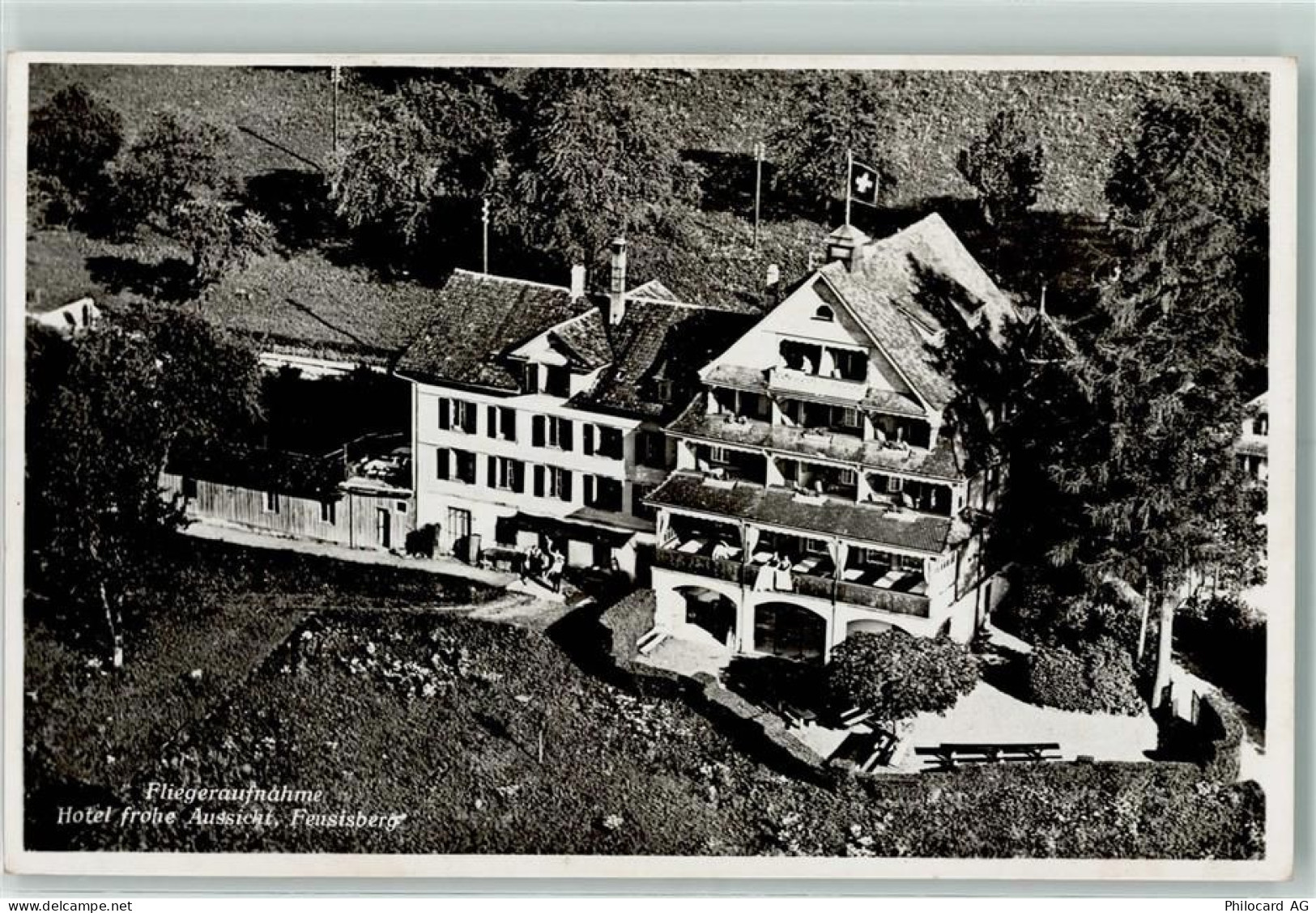 8835 Feusisberg - Fliegeraufnahme Hotel frohe Aussicht - 13123276