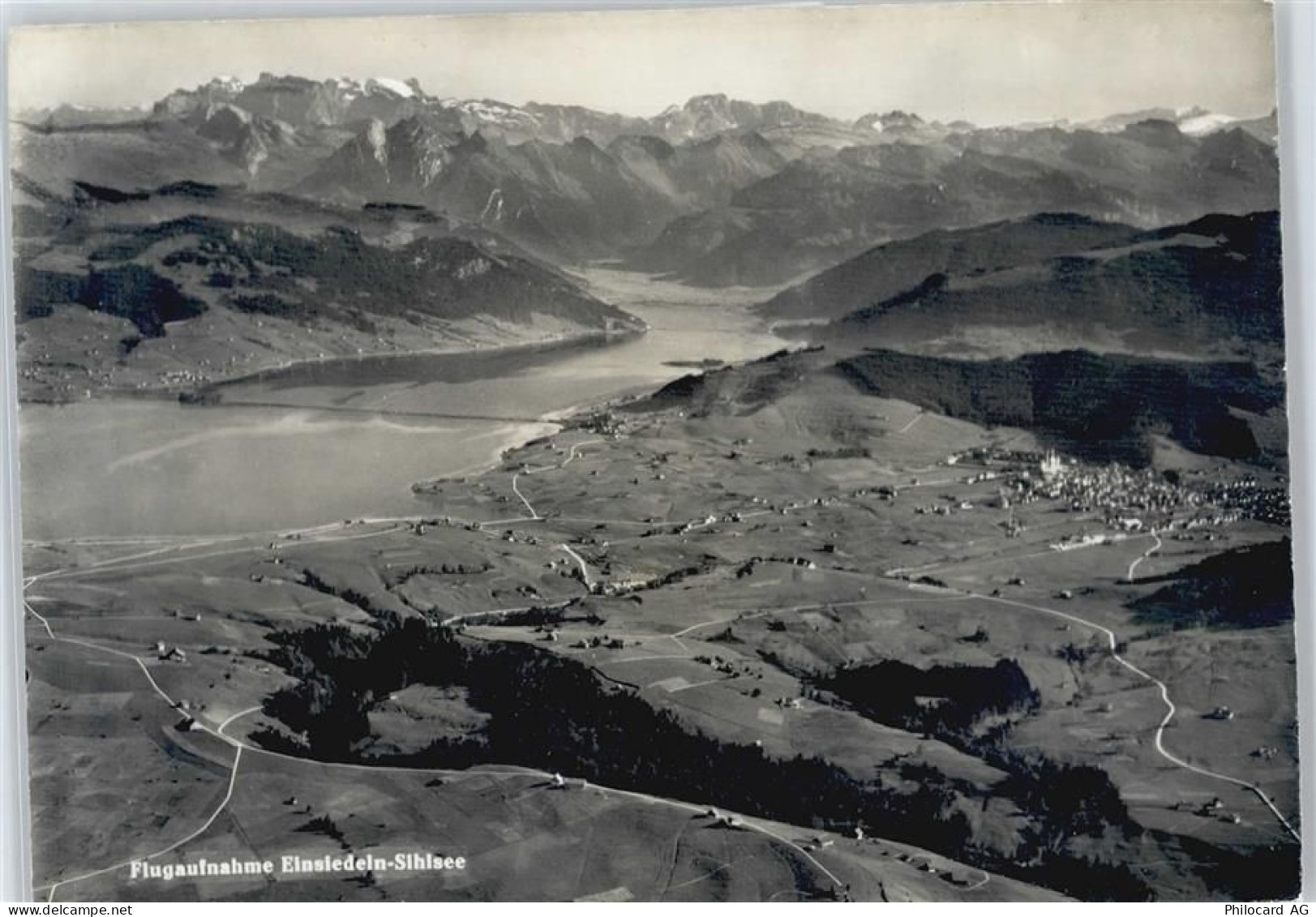 8840 Einsiedeln - Fliegeraufnahme, Sihlsee - 50677859