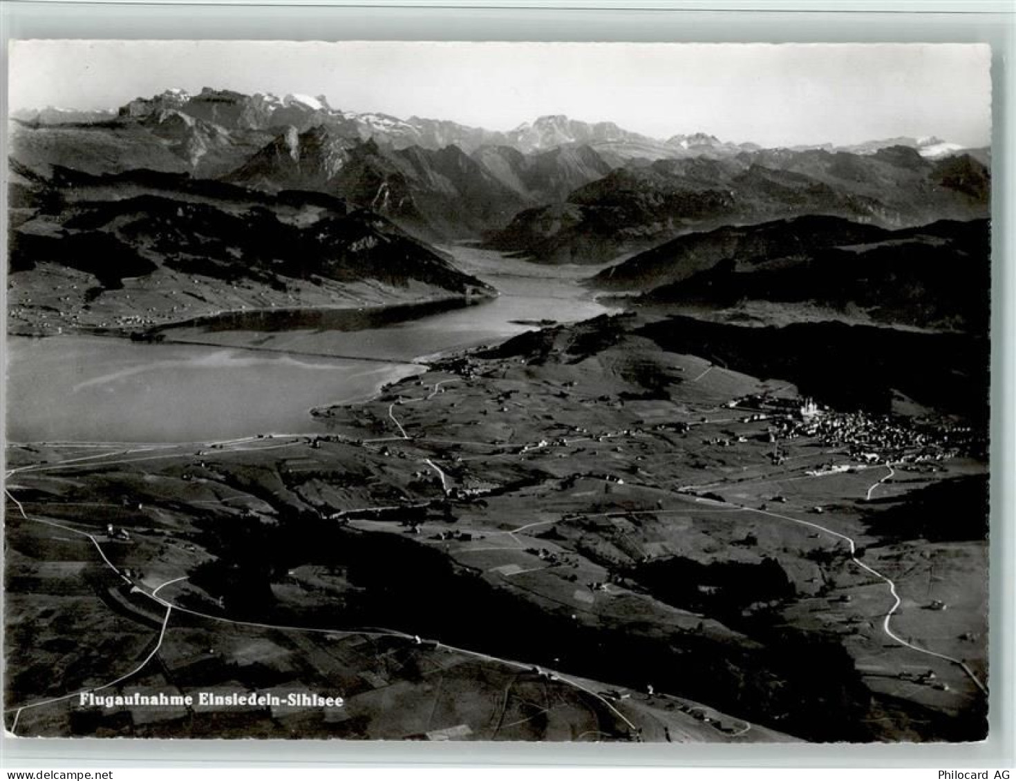8840 Einsiedeln - Flugaufnahme Sihlsee - 11057768