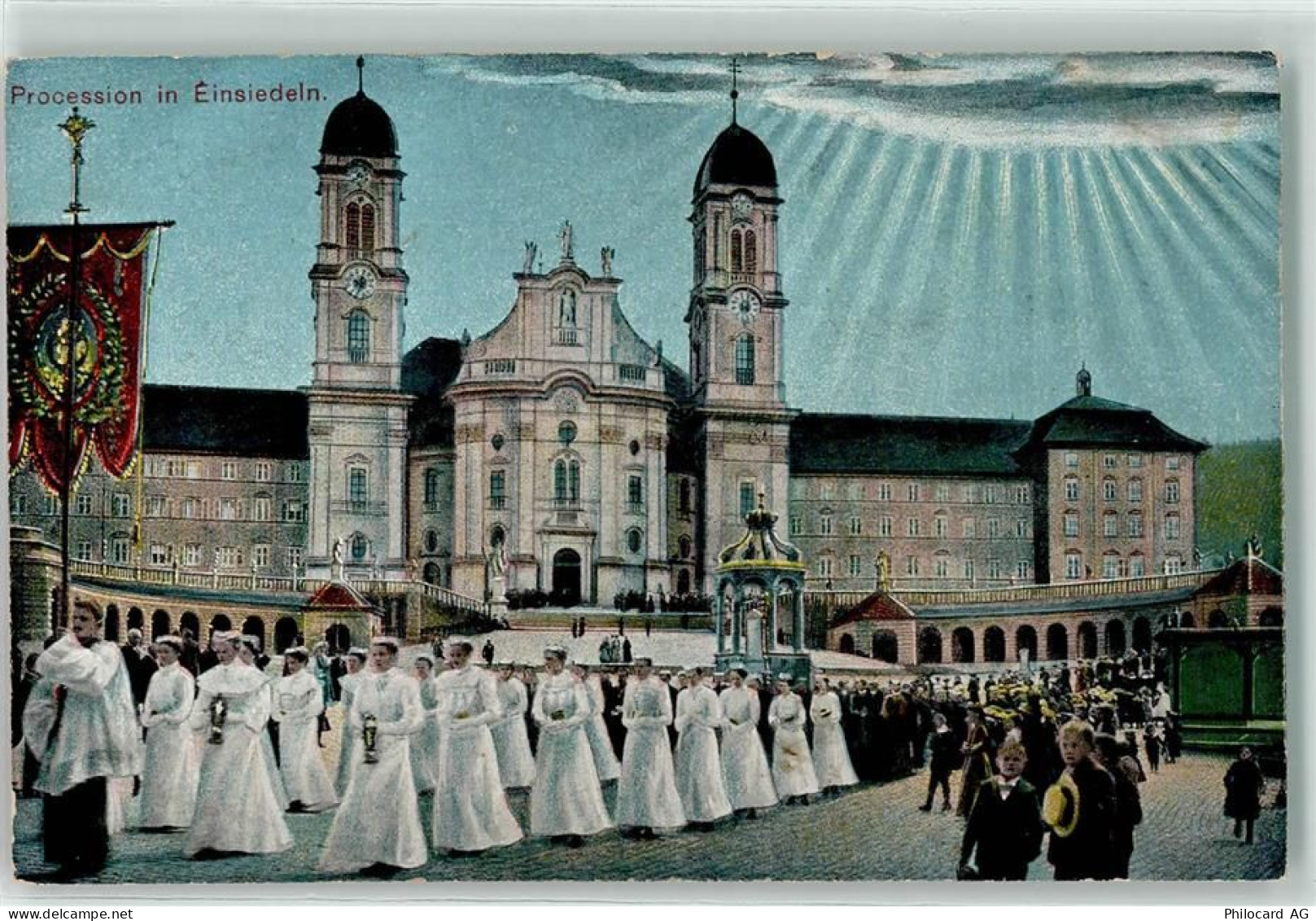 8840 Einsiedeln - Procession in Einsiedeln - 10593726