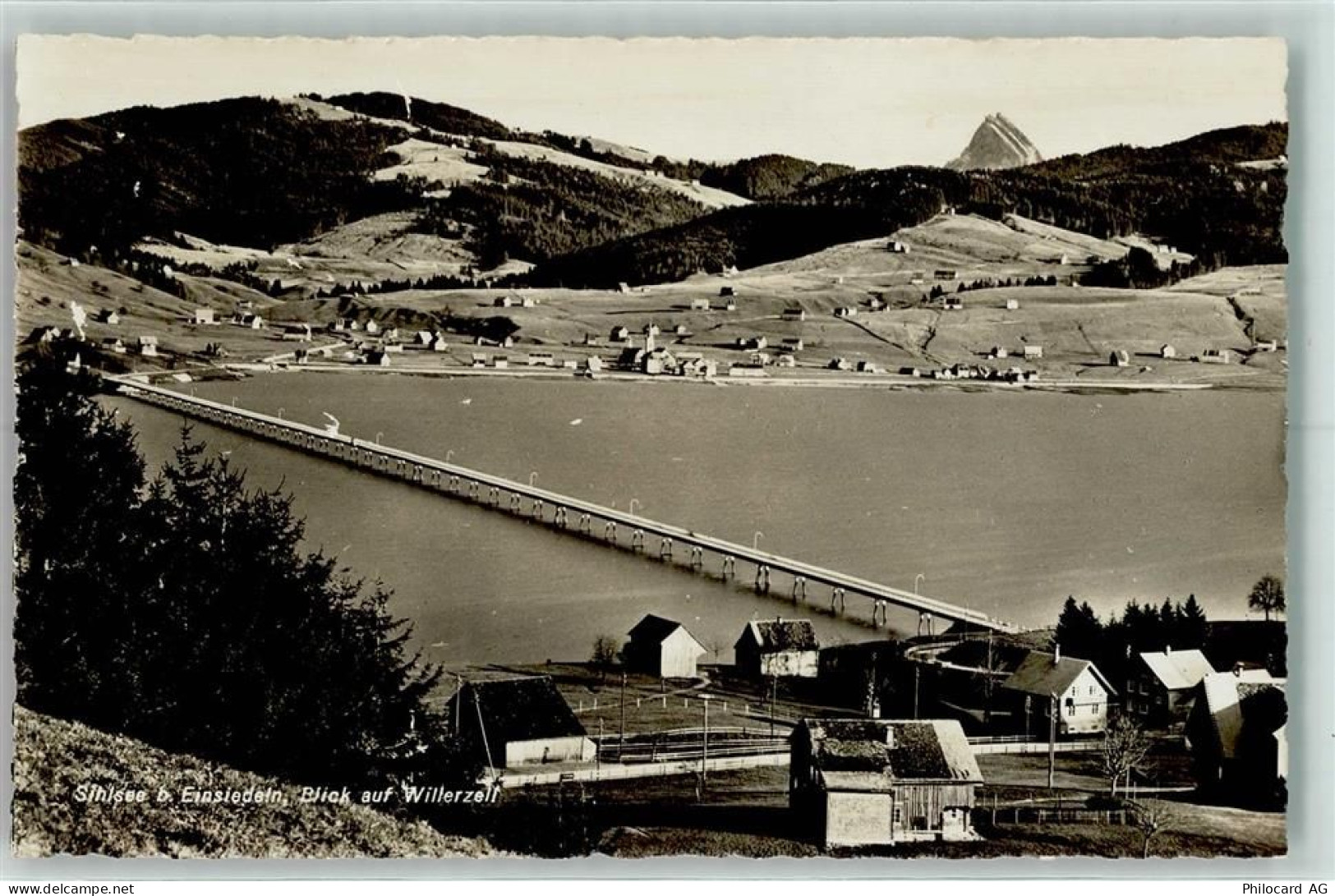 8840 Einsiedeln - Sihlsee Blick auf Willerzell Feldpost - 10216533