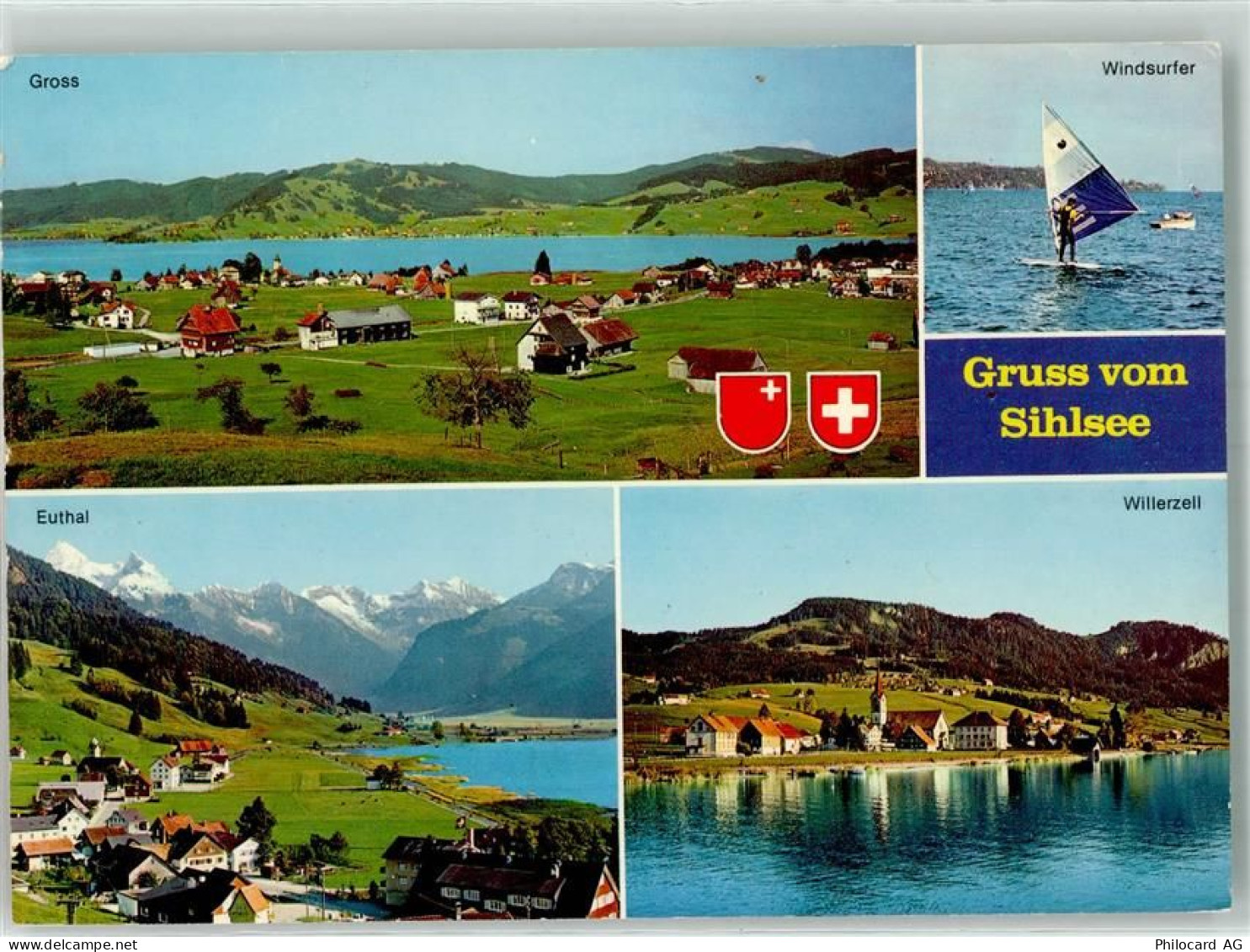 8841 Gross - Sihlsee Euthal Windsurfer Willerzell - 39695579