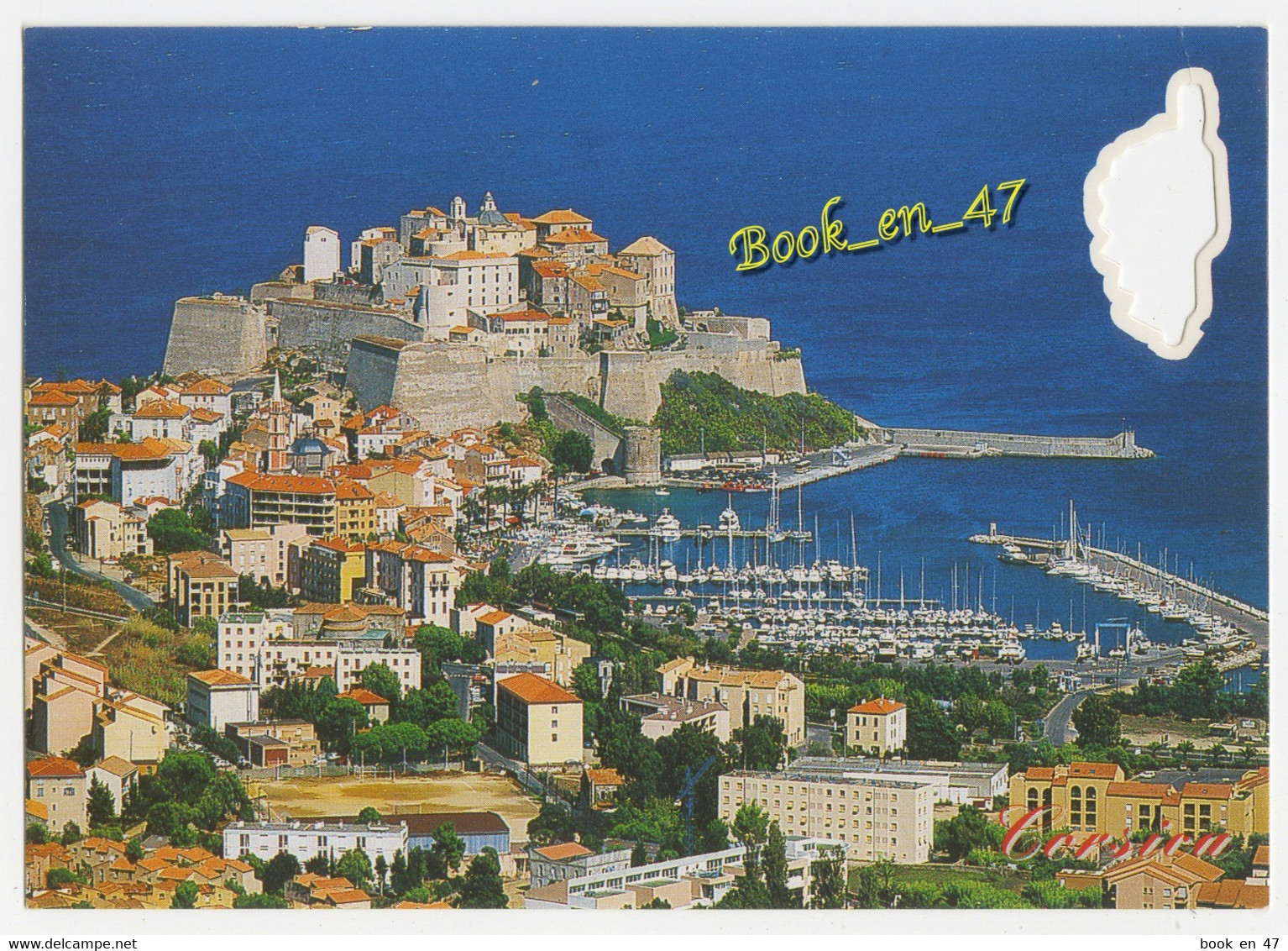 {88550} 20 2B Haute Corse Calvi ; vue générale