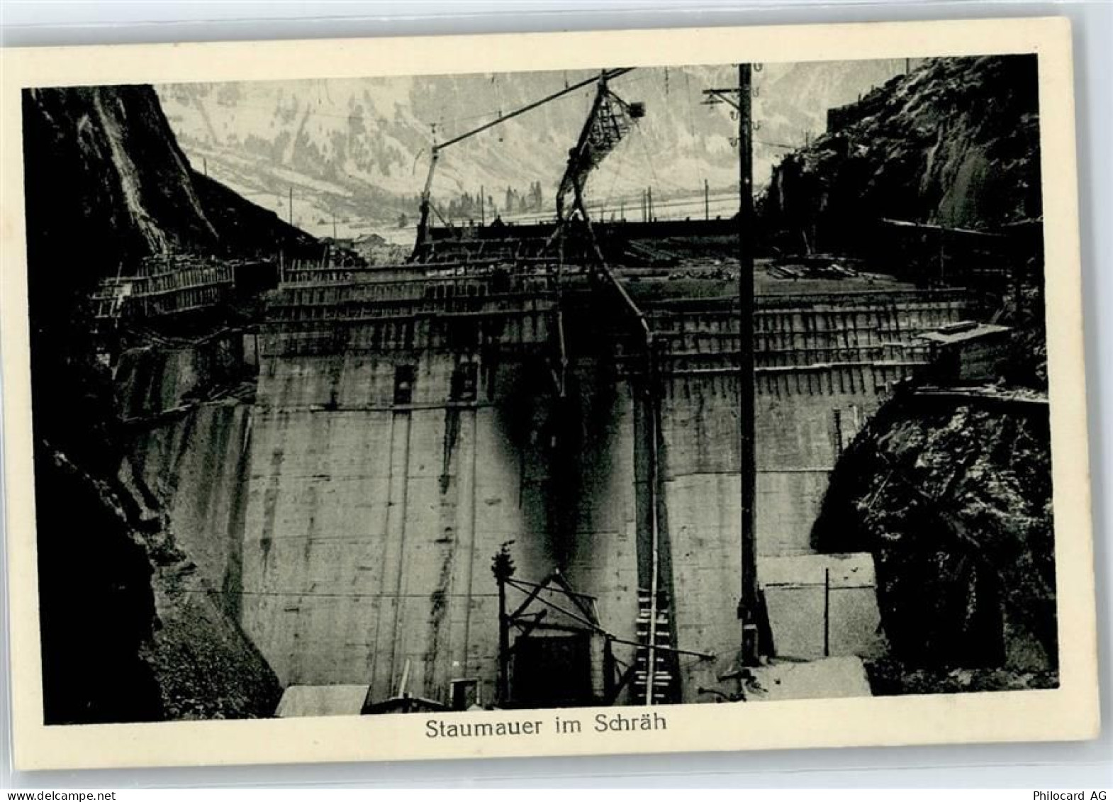 8857 Vorderthal - Kraftwerk , Staumauer , Wäggital - 50773175