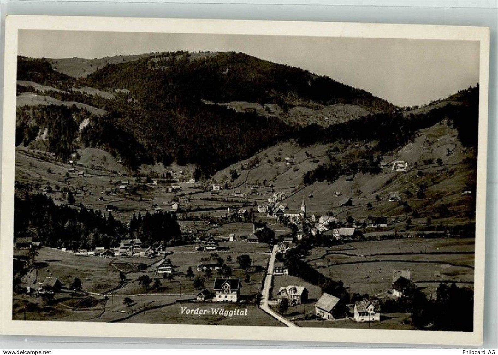 8857 Vorderthal Wägital Foto AK Vorder-Wäggital - 38211425