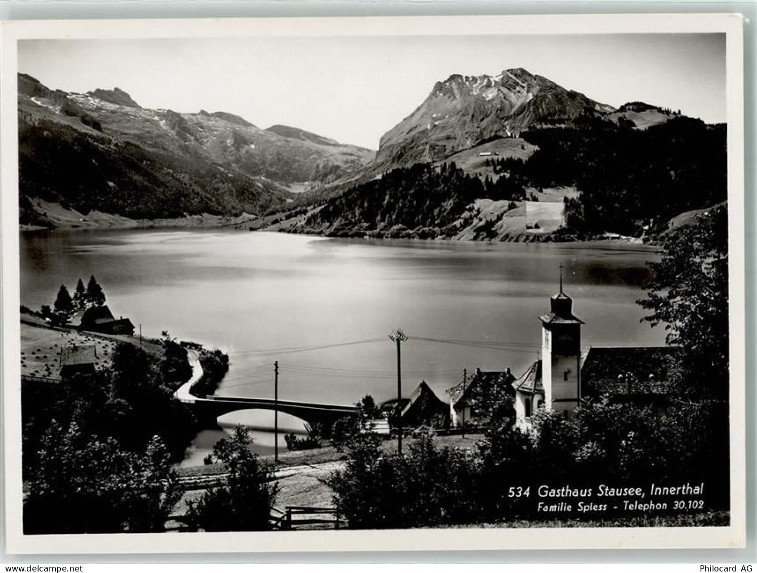 8858 Innerthal Wägital - Gasthaus Stausee - 39695581