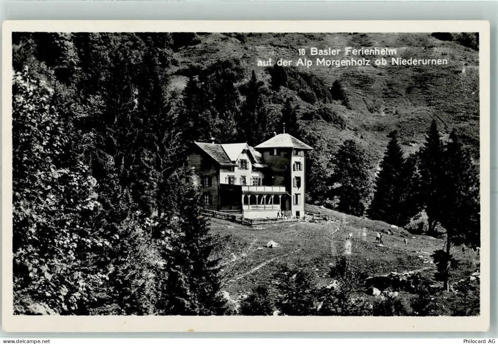 8867 Niederurnen - Baseler Ferienheim auf der Alp Morgenholz - 10393600