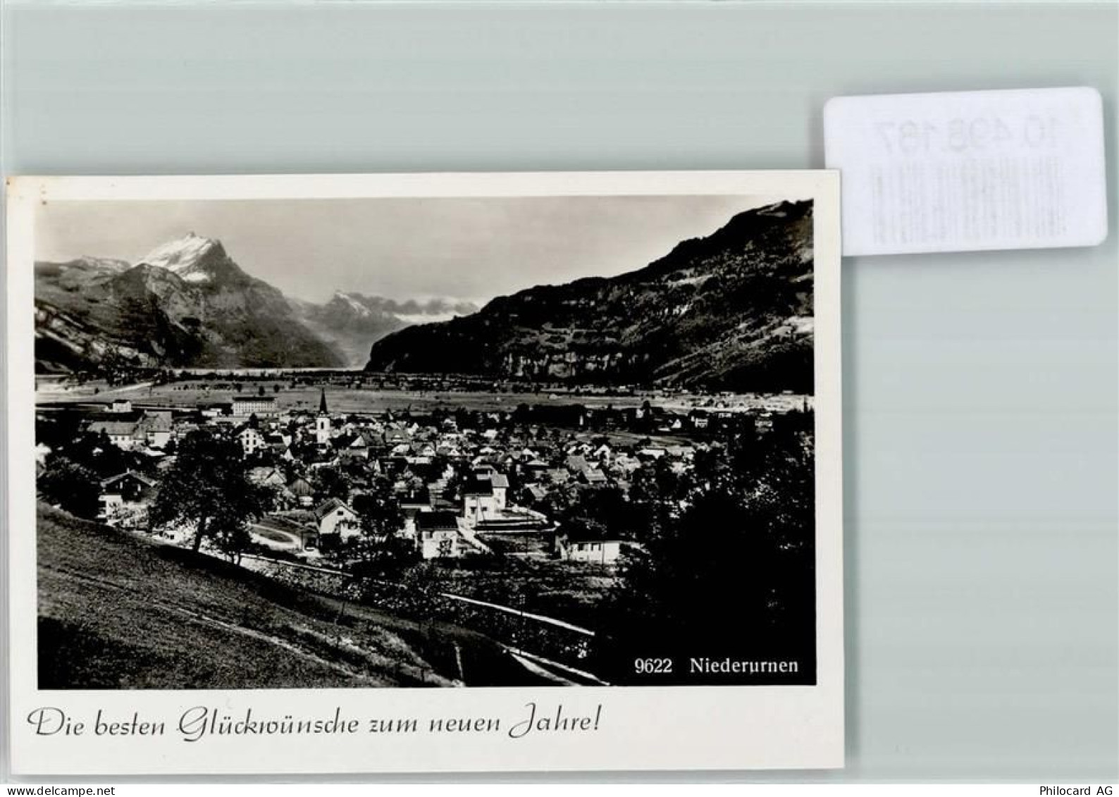 8867 Niederurnen FOTO KEINE AK Foto 10cm x 7cm Fliegeraufnahme Neujahrsw... - 10498187