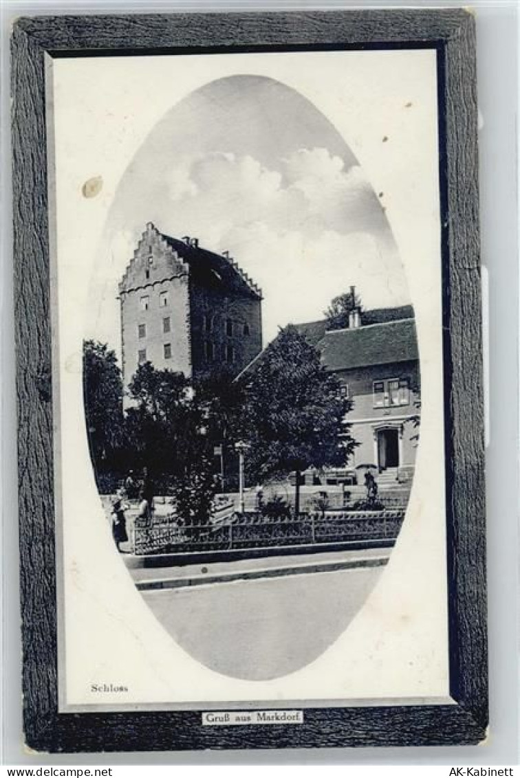 88677 W7778 Markdorf , Baden - Schloss , Prägedruck - 50993824