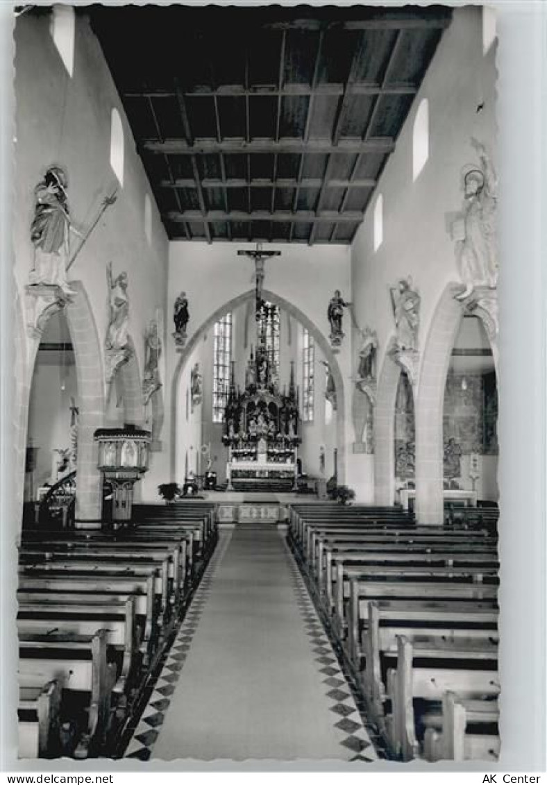 88677 W7778 Markdorf , Baden - Stadtpfarrkirche Innenaufnahme - 10051022