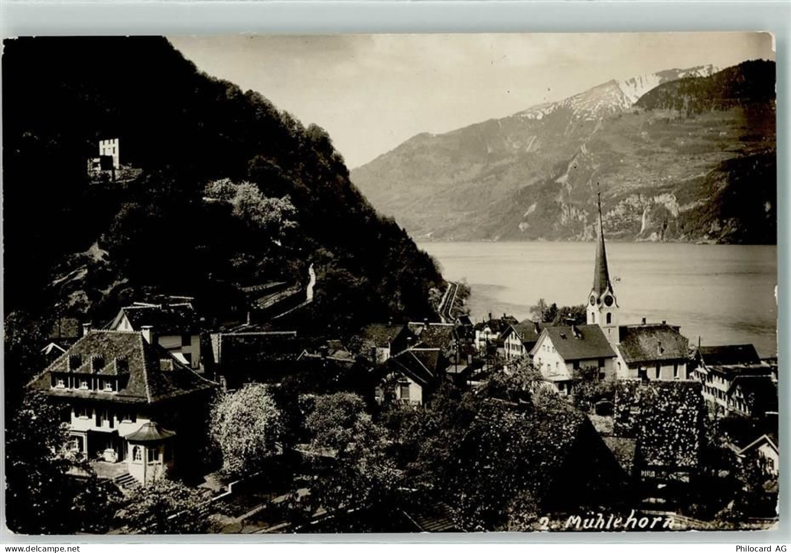 8874 Mühlehorn Foto AK - 13197965