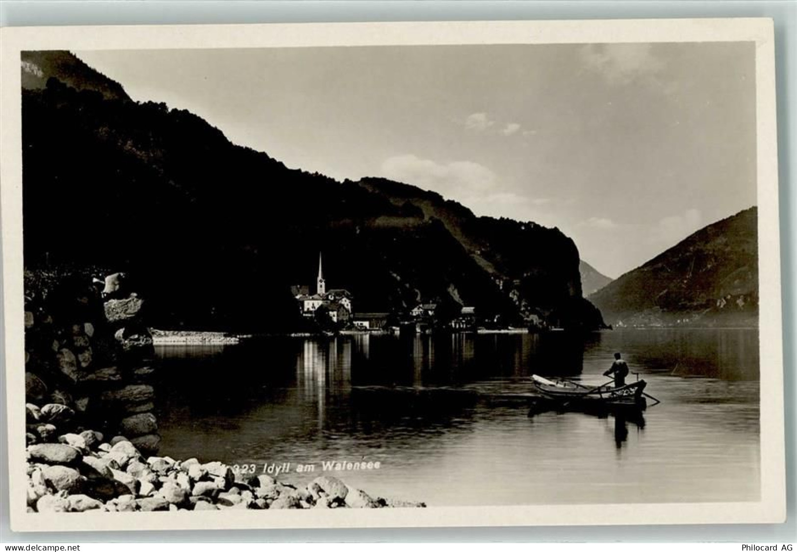 8874 Mühlehorn - Ruderer auf dem See - 10625415