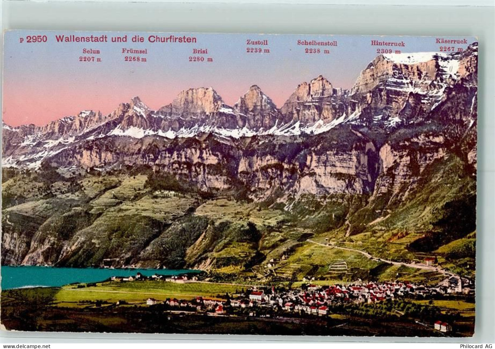 8880 Walenstadt - Churfirsten - 10306731