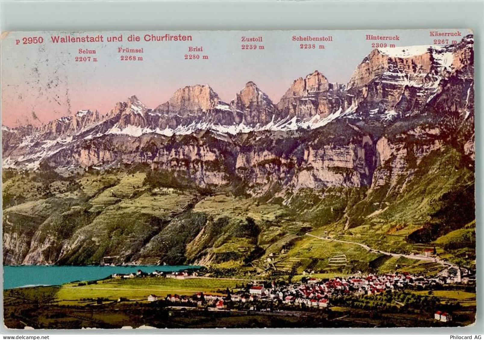 8880 Walenstadt - Churfirsten - 10499144