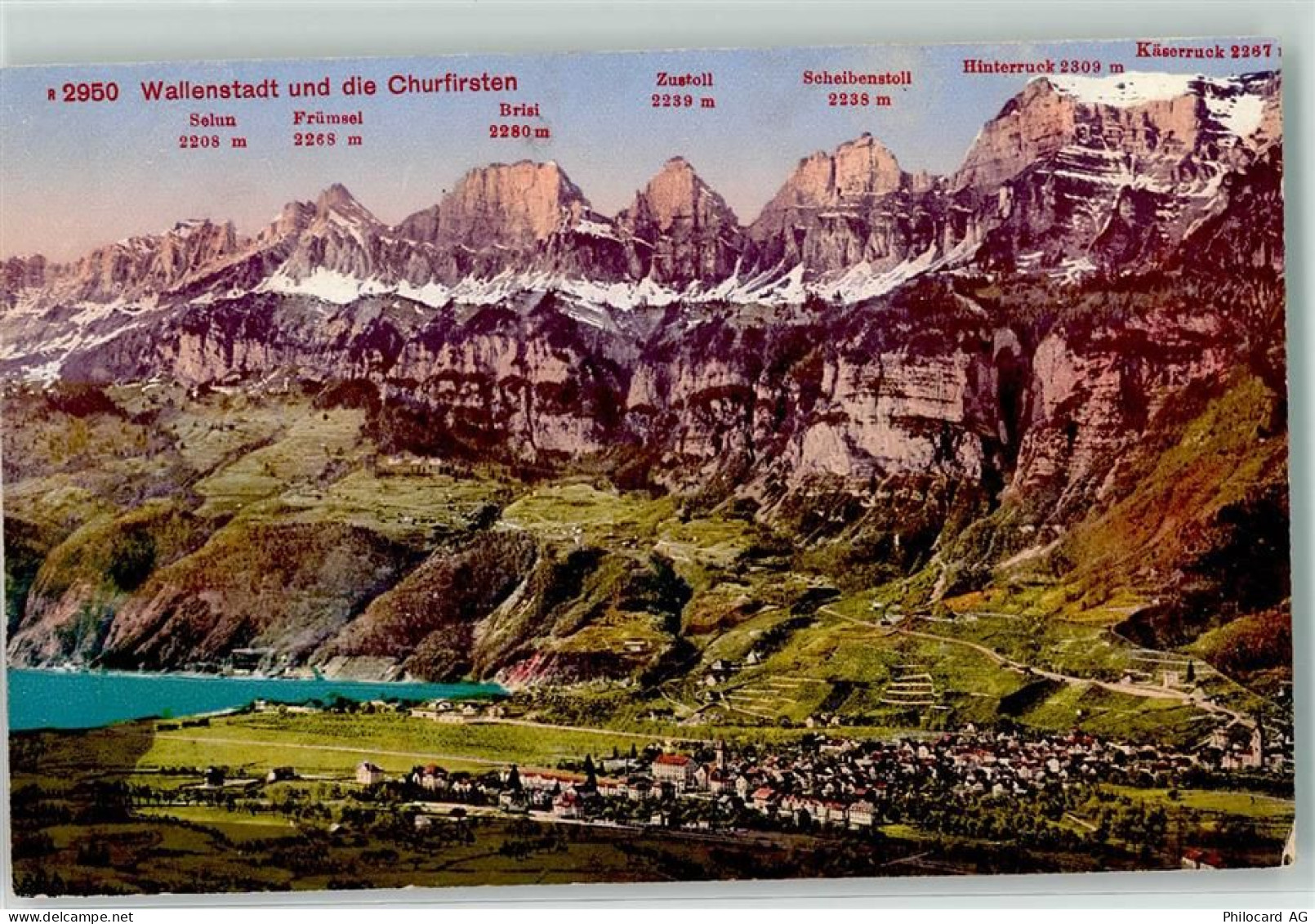 8880 Walenstadt - Churfirsten - 39495192