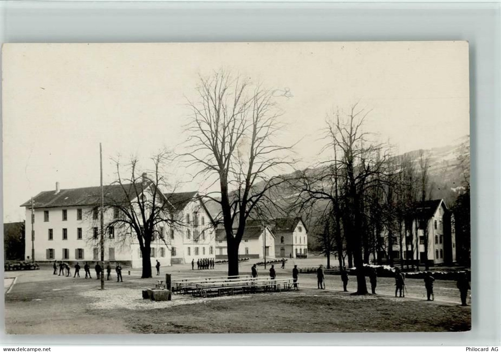 8880 Walenstadt - Kasernen Soldaten - 13117222