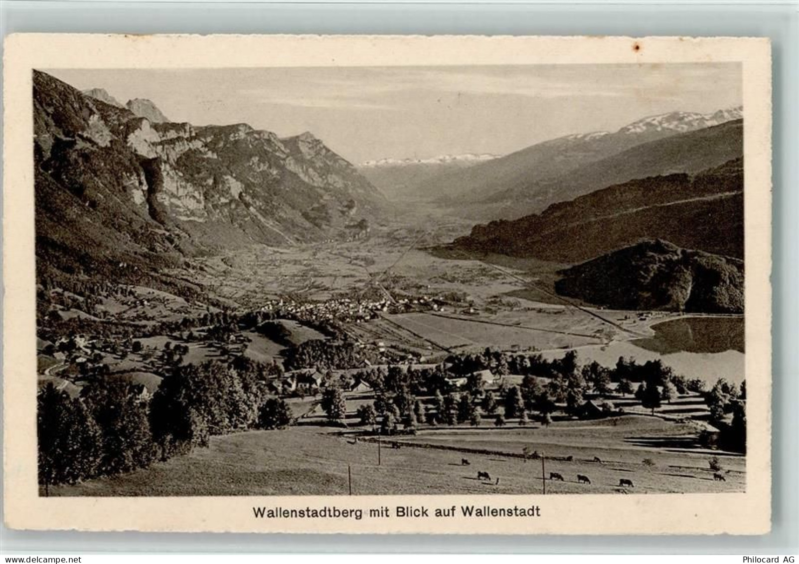 8880 Walenstadt - Walenstadtberg Blick auf Walenstadt - 10147606