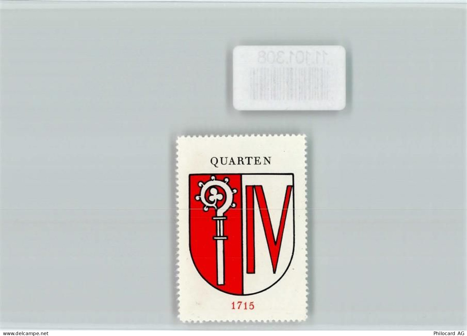 8883 Quarten - Vignette Wappen Kaffee Hag ca 1920-1940 Quarten - 11101308