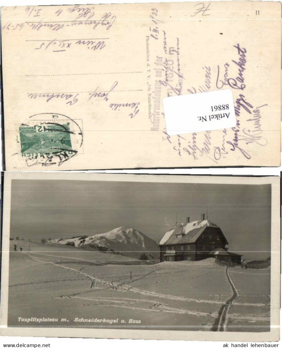88861,Tauplitz Tauplitzplateau Schneiderkogel