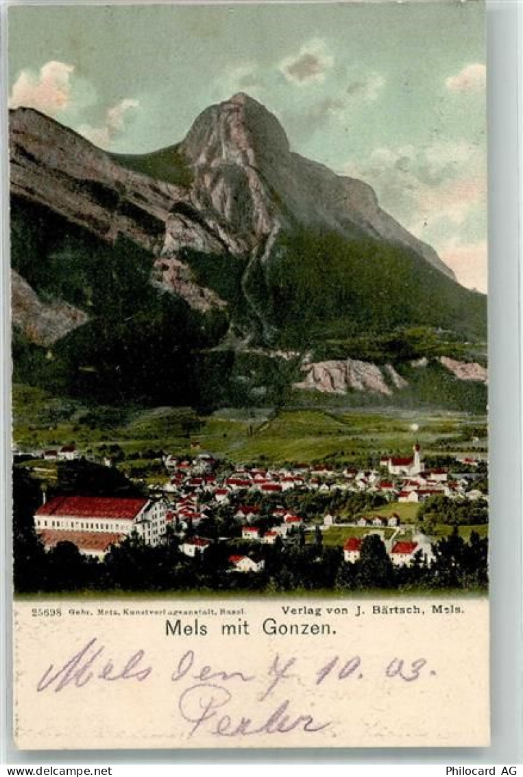8887 Mels 1903 Gebrauchsspuren Gonzen - 39695804
