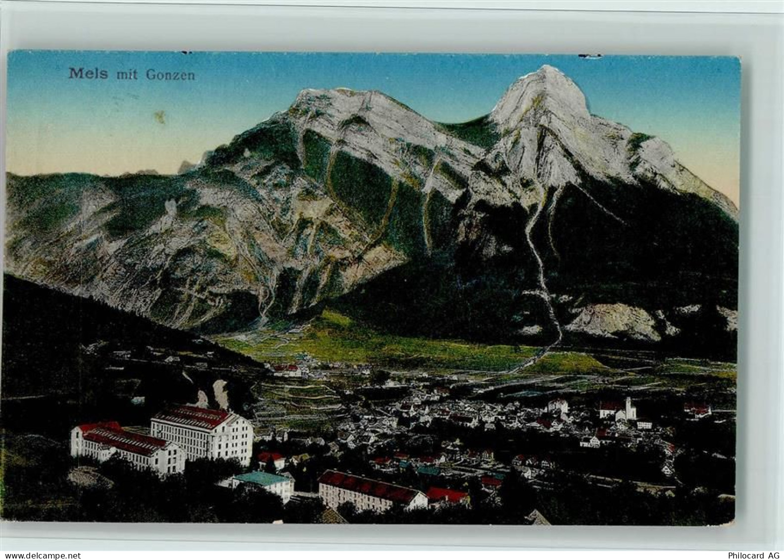8887 Mels 1917 - Telansicht,gute Erhaltung AK - 13070225