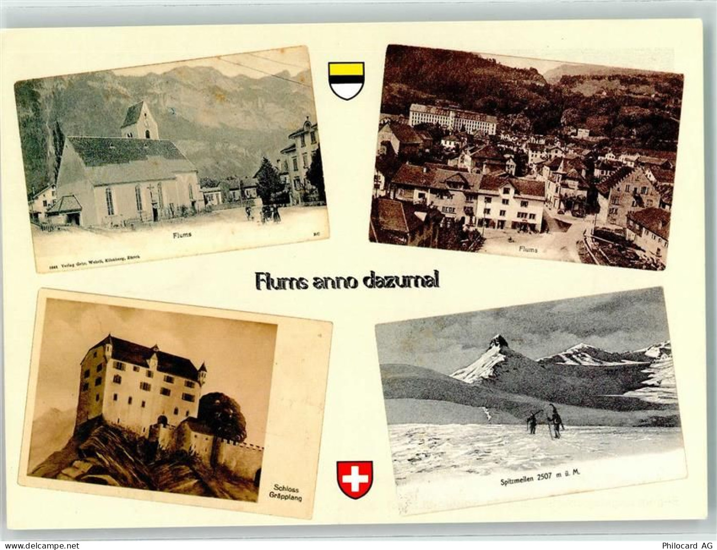 8890 Flums - Spitzmeilen Schloss Gräpplang - 39498740