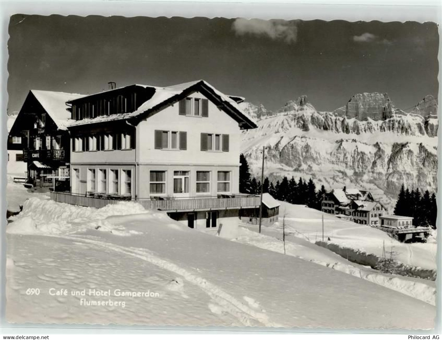 8890 Flums Winter Cafe und Hotel Gamperdon - 52010298
