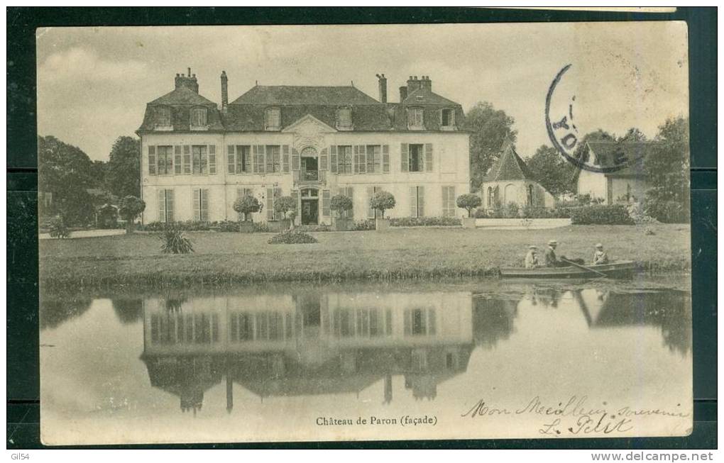 89 - Château de PARON - Façade   -  sh88