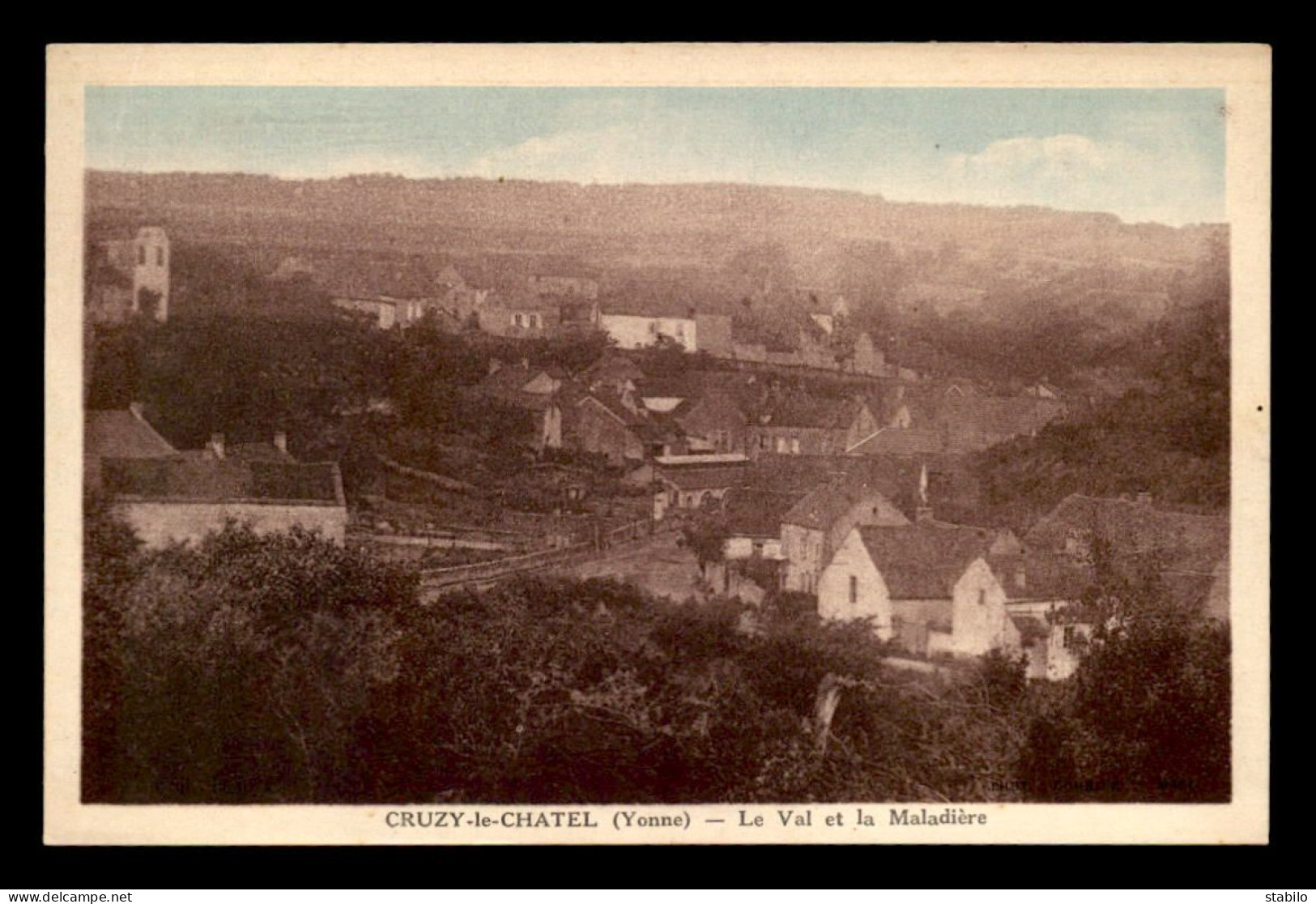 89 - CRUZY-LE-CHATEL - LE VAL ET LA MALDIERE