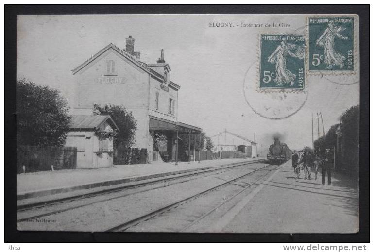 89 Flogny-la-Chapelle gare train    D89D  K89169K  C89169C RH037181