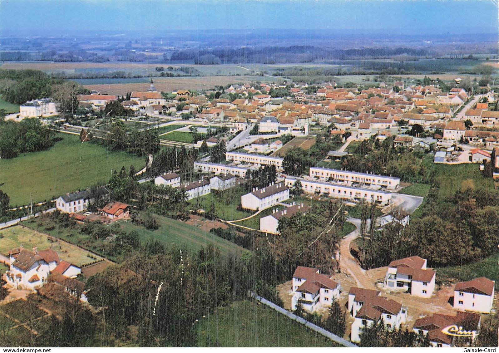 89 FLOGNY LA CHAPELLE VUE GENERALE AERIENNE