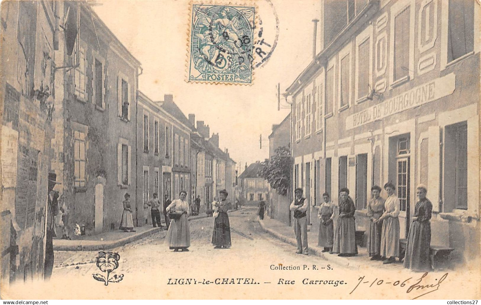89-LIGNY-LE-CHATEL- RUE CARROUGE