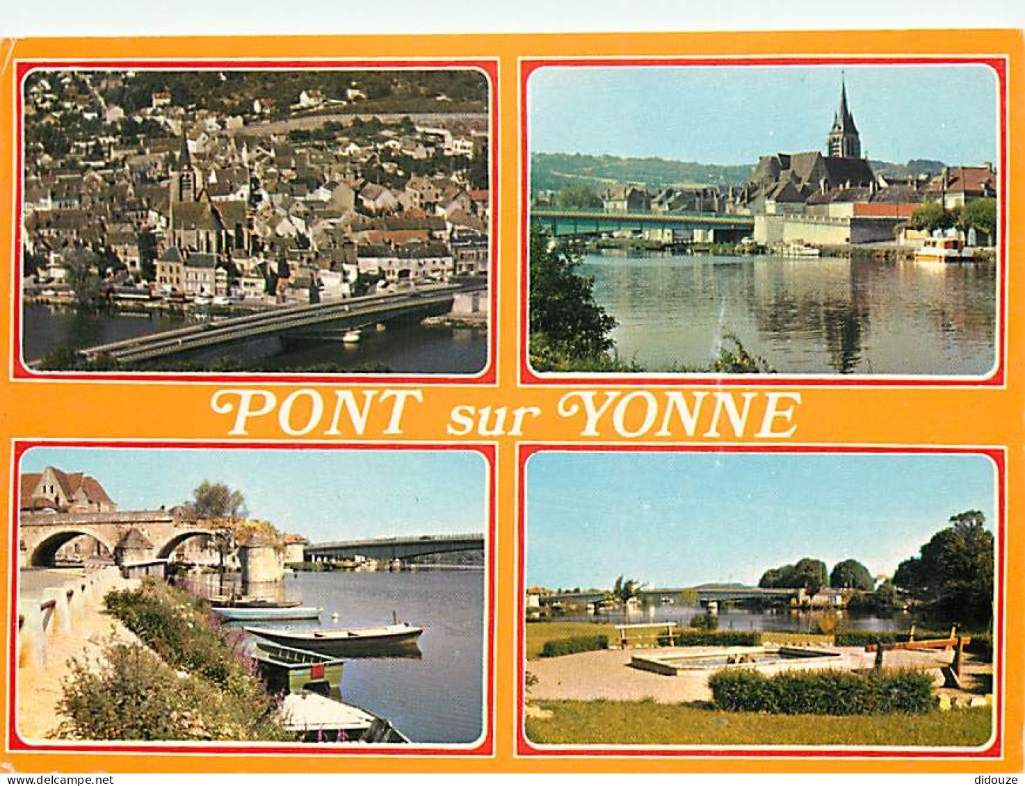 89 - Pont sur Yonne - Multivues - CPM - Voir Scans Recto-Verso