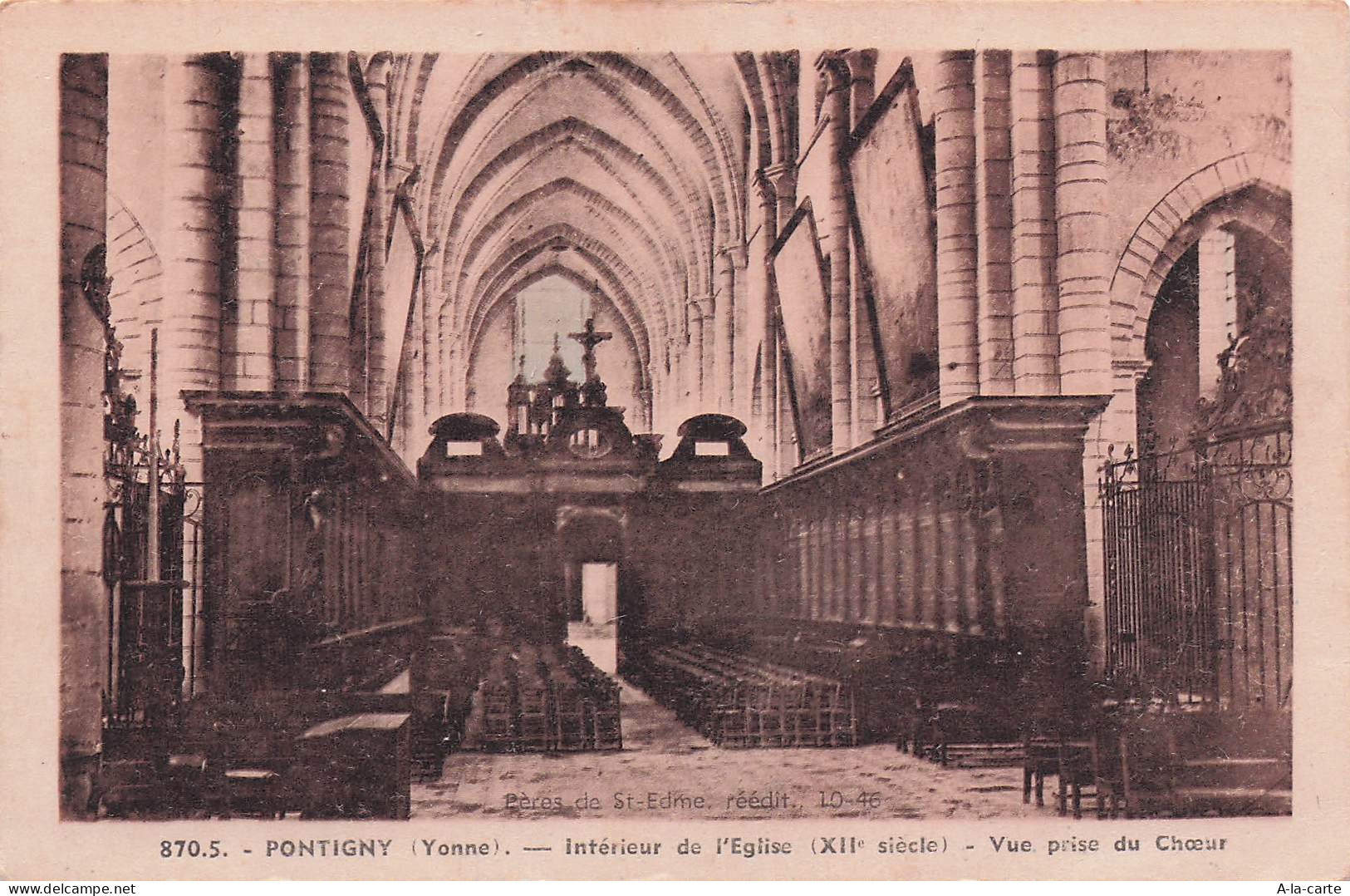 89 PONTIGNY EGLISE DE PONTIGNY
