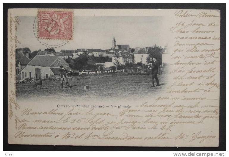 89 Quarré-les-Tombes carte nuage    D89D  K89318K  C89318C RH037557